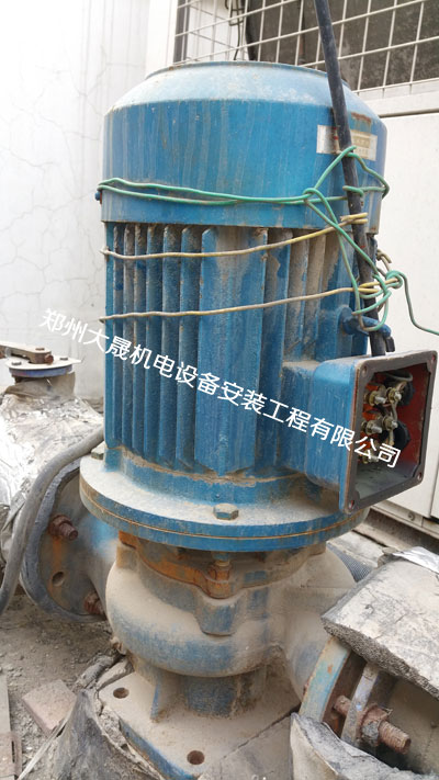 瑞達(dá)路鑫海酒店更換水泵